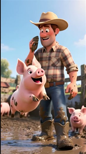 Old MacDonald Pig Song | Oink Oink Farm Song