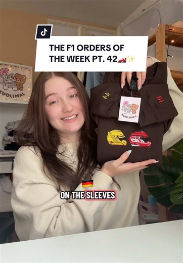 An exciting episode with a NEW custom F1 helmet, lots of added text & new colors!😍✨🏁 I’ll be back for messages after 11PM tonight!🫶🏼 #f1embroidery #f1smallbusiness #f1girlies #formula1merch #customf1merch