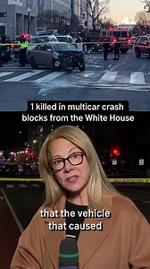 A pedestrian was killed and at least three people have been taken to the hospital after a multicar crash at 16th and L streets in Northwest D.C. during rush hour Wednesday afternoon. | NBC Washington