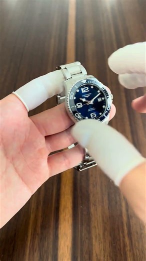 Longines Hydroconquest 39mm Blue Dial Ceramic Bezel Ref. L37804966 Automatic Wrist Watch / 2024