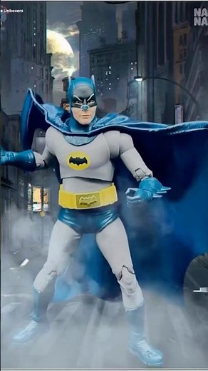 AI fun featuring the DC Multiverse 1966 Adam West Batman Classic TV Series Action Figure #shorts