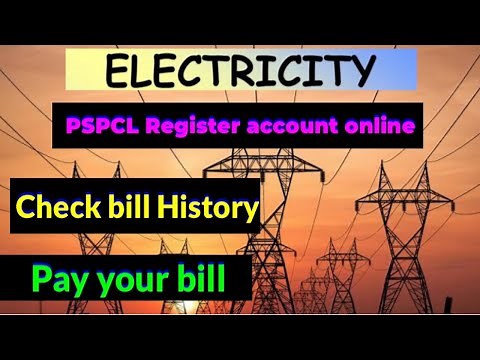 Check Electricity Bill History Online | PSPCL Account Login | How To Create PSPCL Account