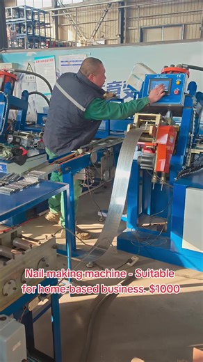Nail-Making Machine for Home-Based Business Opportunity