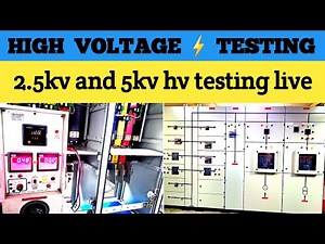 Learn how to do high voltage testing live (Hindi)