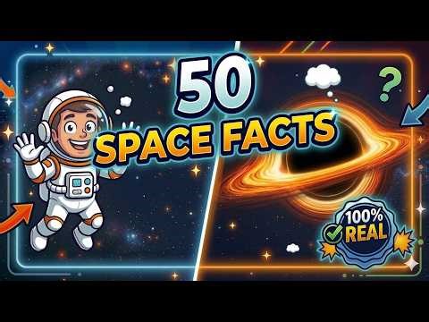 50 Space Facts That Will Shock You | Space Facts