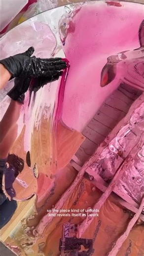 Coloring a Mirror with Alumilite Amazing Clear Cast Plus | DIY Resin Art Transformation