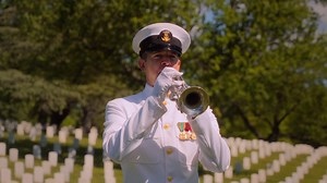 Taps only has twenty-four notes. But, in those twenty-four notes, there is sorrow, gratitude, finality; tranquility. Everything a grateful nation wants to express to those who have served and sacrificed, and who are now laid to rest on the hallowed grounds of Arlington National Cemetery. Fair winds and following seas, shipmates. #MemorialDay | United States Navy Band