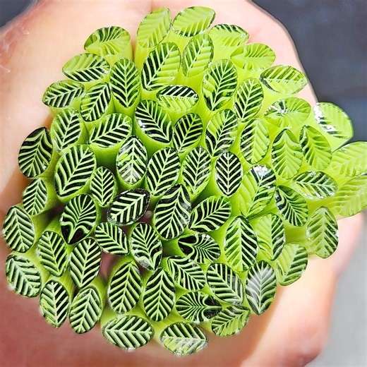 COE 96 Murrini Leaf: Margarita - 1 Oz Cane/sticks - Etsy