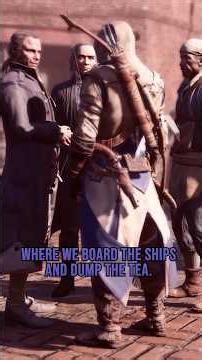 Assassin's Creed 3 - The Boston Tea Party | #Shorts #Cutscene #AC3