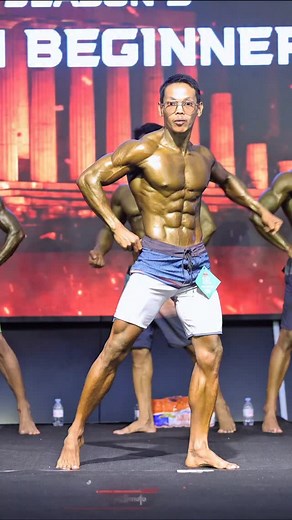 Individual Pose MEN'S BEGINNER ATLAS BATTLE OF MUSCLE SEASON 5 | Yudomoto Light