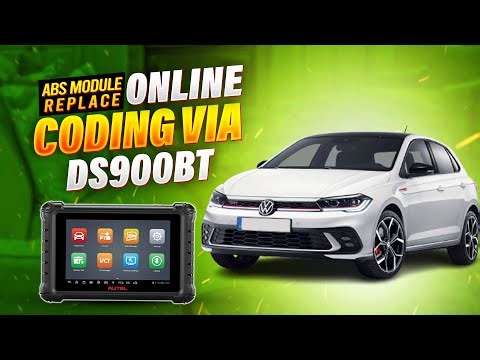 Abs module replace, online coding via DS900BT ‪@AutelTools‬ ‪@autelimea893‬
