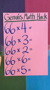16K views · 28 reactions | Genuis math hack This original video was produced by Network Media LLC Productions, Rick Lax and Jennie Carroll | Hack 'n' Giggle | Facebook