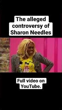 Sharon Needles Is Accused of Racist Language - RuPaul’s Drag Race Controversy #sharonneedles