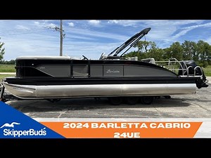2024 Barletta Cabrio 24UE Tri-Toon Boat Tour SkipperBud's