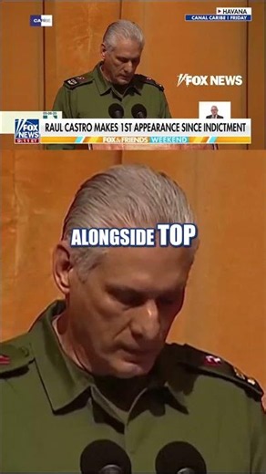 Cuba’s Castro makes first appearance since US indictment #foxnews #news #shorts #cuba