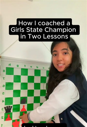 So so proud!!! Also I hope not to give the impression that “your chess problems can be solved in only two lessons” 🤣. I’m not the type to say that. It really depends on every person. Very few people just need a few key lessons, but the majority (like literally almost everyone) need several lessons and even months for improvement. The main takeaway is as long as you make the effort and you do the right things, you’ll see yourself get better :) #chess #chesstok #chessnotcheckers #chesstraining #c