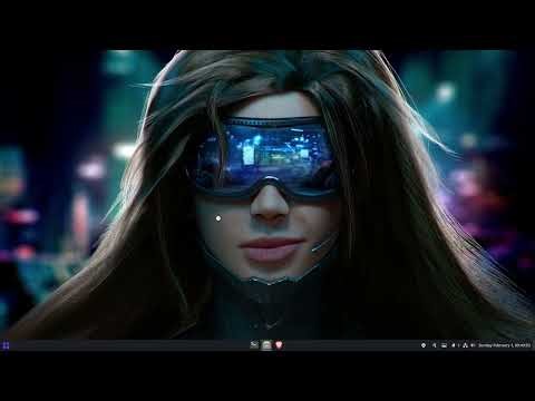 Edu 076 : Liya ISO - Liya after running the ArcoLinux-Nemesis scripts