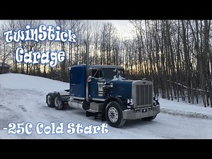 Peterbilt 359 Restoration Ep. 48 Cold Start & Roof Cap Work