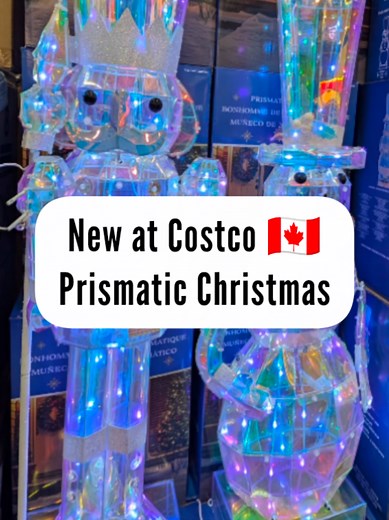 New Prismatic Snowman and Nutcracker at Costco 🇨🇦! Spotted at Costco North Oshawa (Windfields) - have you seen them anywhere else? #CostcoFinds #CostcoCanada #Costcoclearance #Costcoexclusive #costcocanada