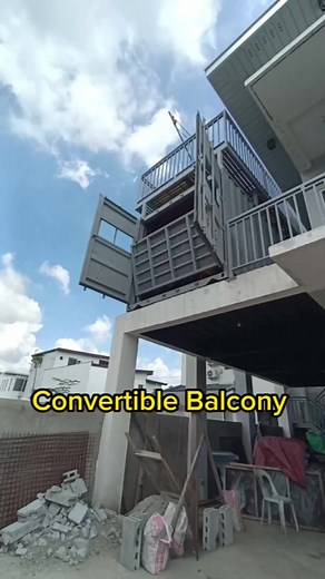 1M views · 10K reactions | Container Van na may expandable Balcony,Astig!! #containerhouse #containerhome #construction #pinoyhandyman #balcony | Pinoy Handyman | Facebook