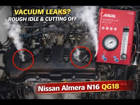2002 Nissan Almera N16 | Stuck PCV Valve Causing Vacuum Leaks, Rough Idle & Lean Misfire