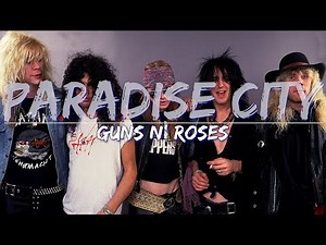 Guns N' Roses - Paradise City (Lyrics) - Full Audio, 4k Video