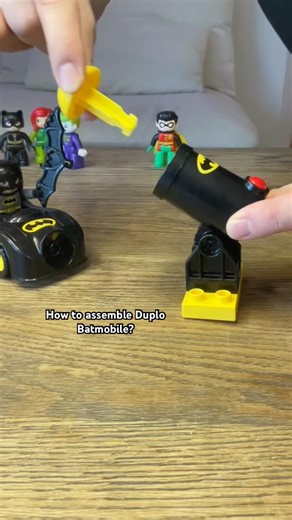Lego Duplo Batman assembly #shorts #asmr #toys #lego #duplo #batman