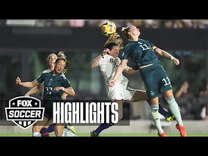 USWNT vs. Germany Highlights | FOX SOCCER