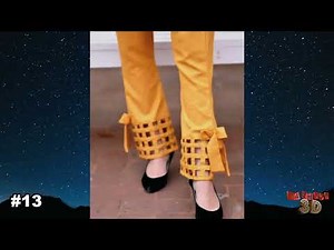 Trouser Design Without Lace | Shalwar Design 2024