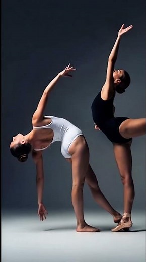 The Grace of Ballet Meets Extreme Flexibility! 👯‍♀️ Stunning Duo! ✨