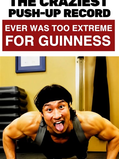 In 1980, Japan’s Minoru Yoshida performed an unbelievable 10,507 non-stop push-ups, shattering the previous world record and shocking the fitness world. His achievement was so extreme that Guinness World Records eventually stopped tracking non-stop push-up attempts entirely. More than 40 years later, nobody has officially beaten his legendary record. How many non-stop push-ups do you think you could do?