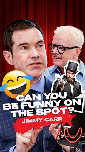 "Improv is like asking a magician to do real magic!" 👀🪄 ‪@jimmycarr‬