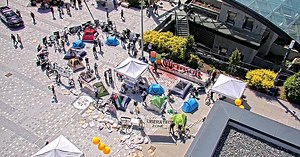 New video captures scene of WA Microsoft protest, 18 arrested