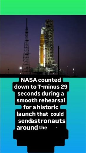 Launch Complex 39BNASA completes a smooth rehearsal for historic Artemis 2 moon launch