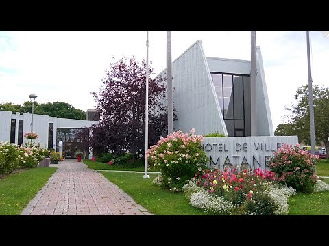 Matane 2/3 - Walking and Complete Tour - Downtown - Matane - Gaspésie -Québec - Canada
