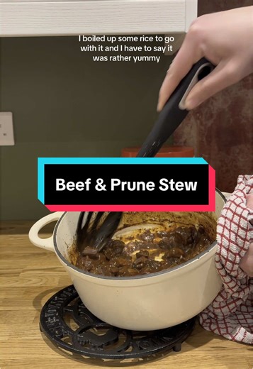 Delicious Rich Beef & Prune Stew Recipe