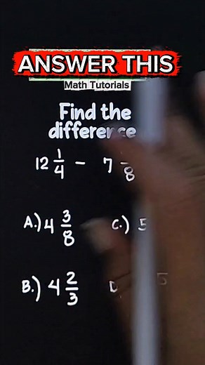 10K views · 40 reactions | Answer This‼️‼️‼️ #basicmath #basicmath #MathMadeSimple #fbreelsfypシ゚viralシ #fbreelsfypシ゚viralfbreelsfypシ゚viral #Math #MathMadeEasy #MathTutorials #mathmadeeasy #mathtechnique #mathchallenge #MathChallenge2025 #mathisfun #Mathhack #MathTutor #mathnotes #mathteachergon | Math Tutorials | Facebook
