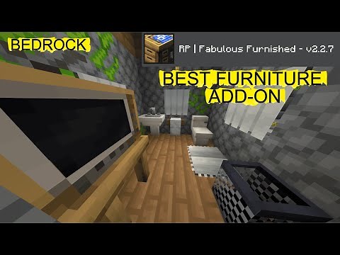 🪑 Best Furniture Addon for Minecraft Bedrock 1.21.1 – Fabulous Furniture by Hirxs