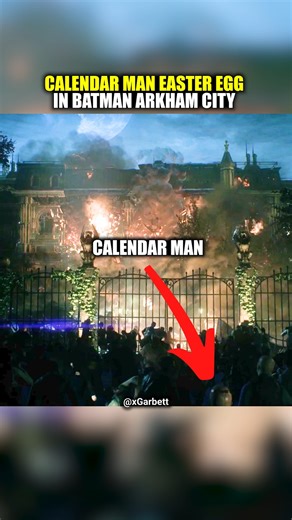 Calendar Man Easter Egg Batman Arkham City. Calendar man foreshadowing his own presence at the beginning and end of Batman's career. #batman #arkhamcity #batmanarkhamcity #calendarman #gaming #eastereggs #gamingontiktok #gamingvideos #easteregg | xGarbett