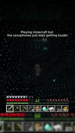 Fortnite player plays minecraft😭