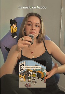 Nicolasmessi100, que sepas que te sigo buscando, pero mientras… fui la única con un perfil falso? ☝🏻 #habbo #gamergirl #videojuegos #game #clubpenguin