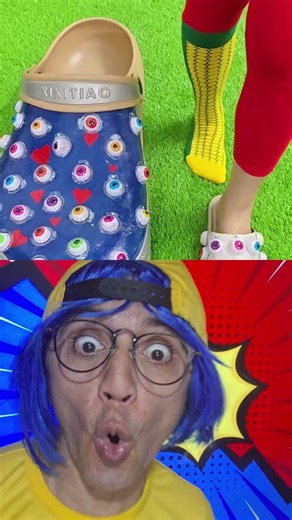 "Watch out for the Giant Sandal! 😂 ##shorts #entertainment #shortfeed"