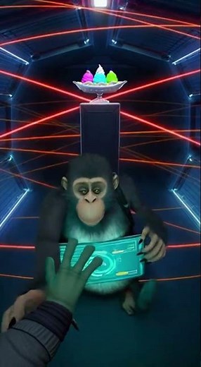 iPad Belly Monkey HACKS the Snack Vault!