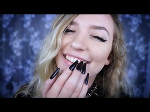 biting, lens licking, teeth licking, & teeth tapping sounds | ASMR 🦷 👅