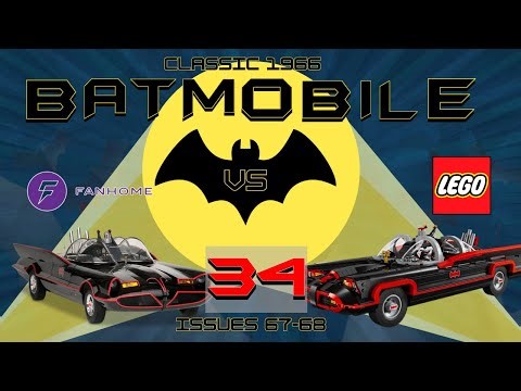 Batmobile 1966 Build Ep. 34: Afterburner Lever, Bat Phone Platform + LEGO Seats Finished!