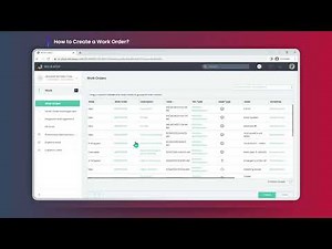 How to Create Work Orders?
