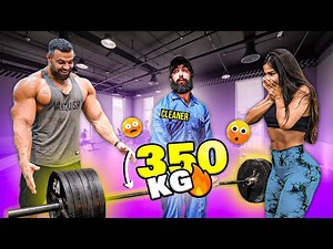 Elite Powerlifter Pretended to be a CLEANER #15 Anatoly GYM PRANK
