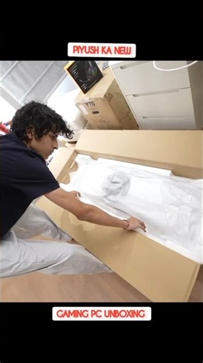 Piyush ka new gaming pc unboxing |Watch till end | #souravjoshivlogs #trending
