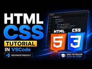 HTML CSS Project - How to Make Website Using HTML and CSS