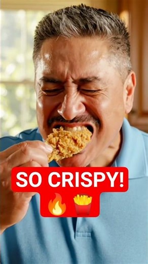 SO CRISPY! Extreme Crunchy Bite ASMR 🍟 This is Delicious & Satisfying #viral #food #asmr #shorts